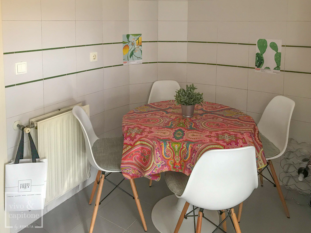 papel pintado cocina