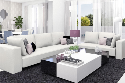 Oriental Modern Family Chalet